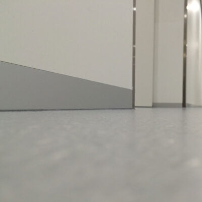 Aluminium plint geanodiseerd