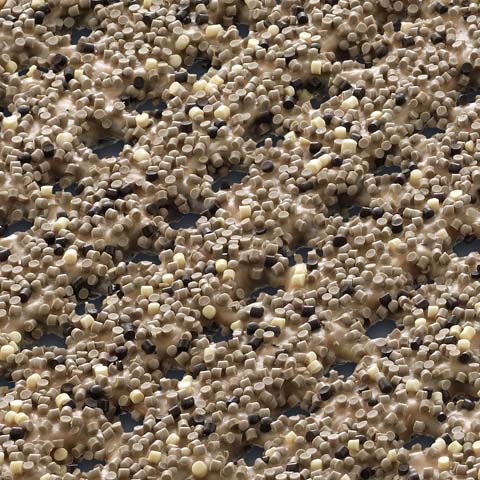 R13 Granulaat antislip mat standaard kleur Beige