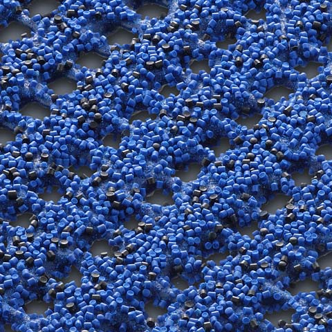 R13 Granulaat antislip mat standaard kleur Blauw