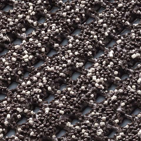 R13 Granulaat antislip mat standaard kleur Bruin gespikkeld