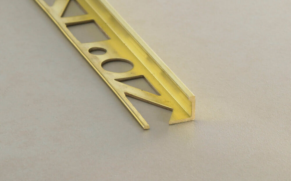 PROFLOOR Messing Hoekprofiel