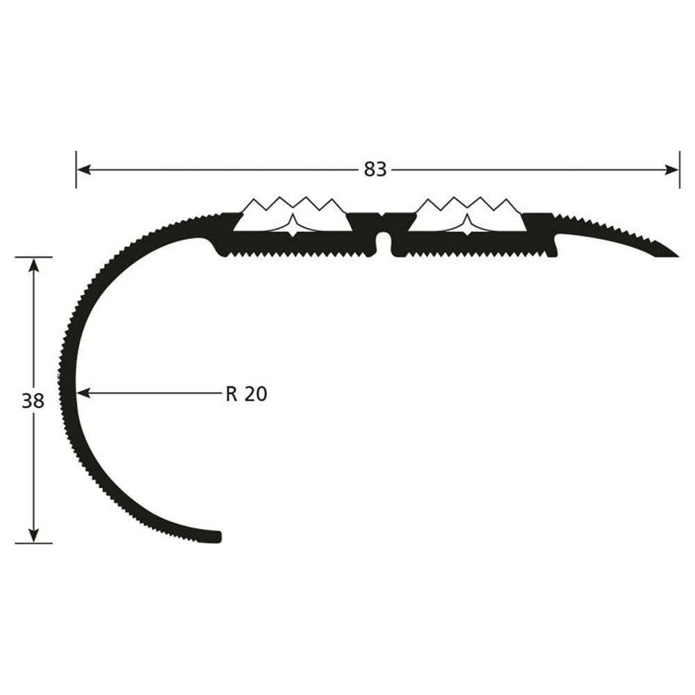 Tekening trapneus 1340