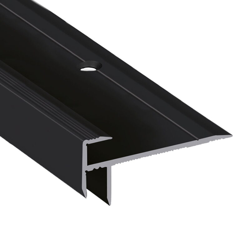 F-profiel trapneus Romus 5mm zwart