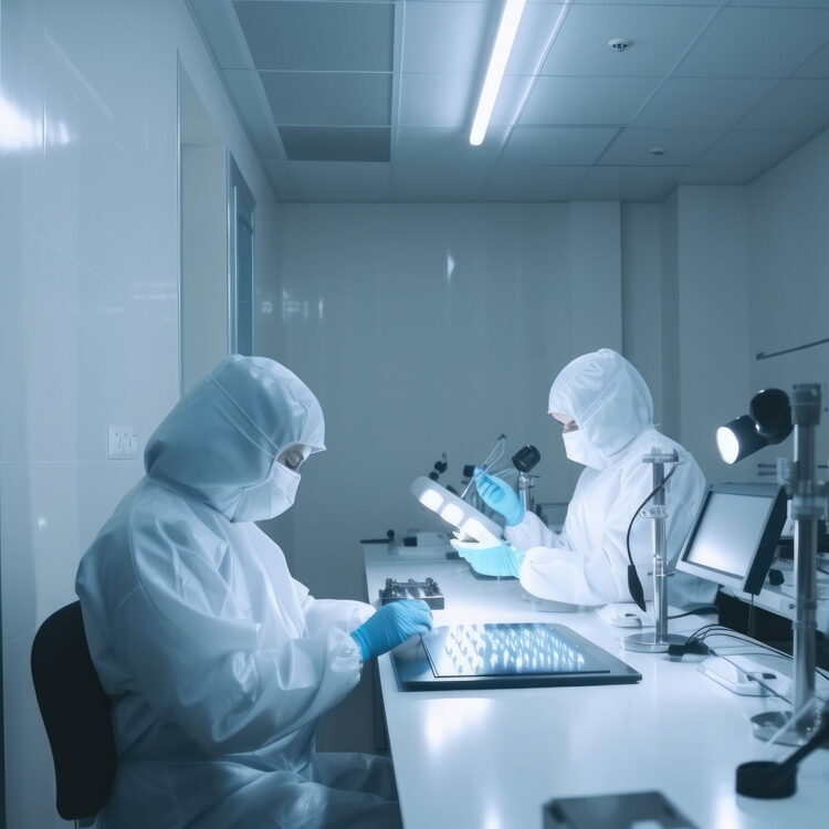Decoclean voorbeeld laboratorium