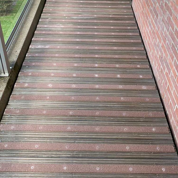 Vlonderstrips Bruin