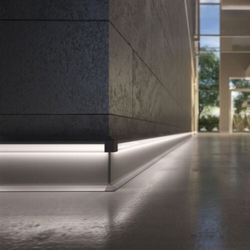 Proled systeemplint met licht