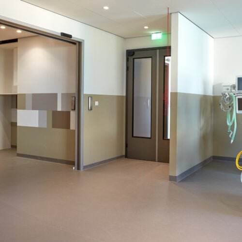 Wandbescherming kliniek