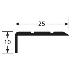 Trapneus 25x10 tekening