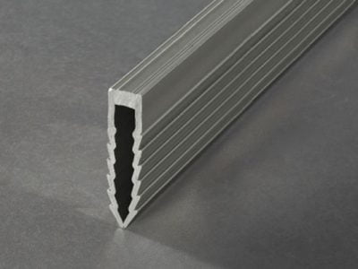 Proline Proconnex PVC Krimpvoegprofiel Donkergrijs