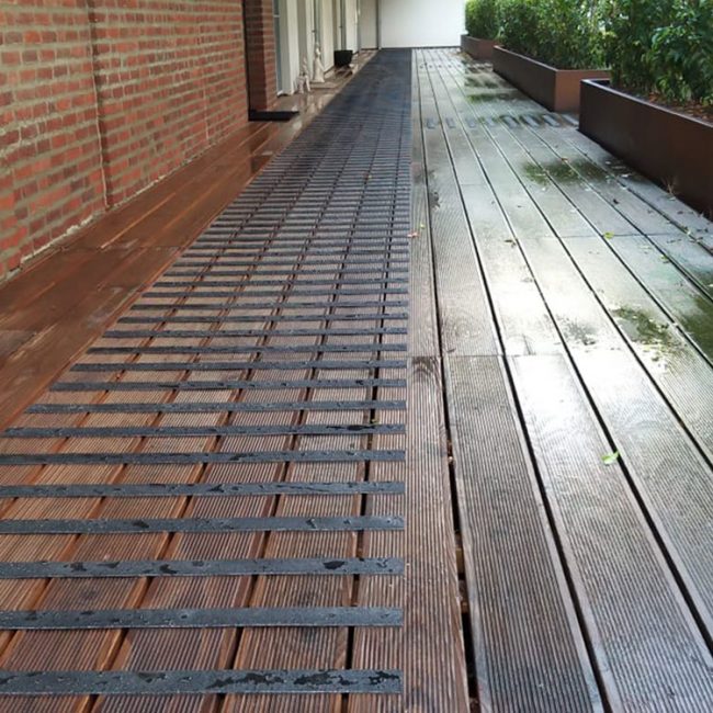 Vlonderstrips installatie VvE Breda Wijngaardhof