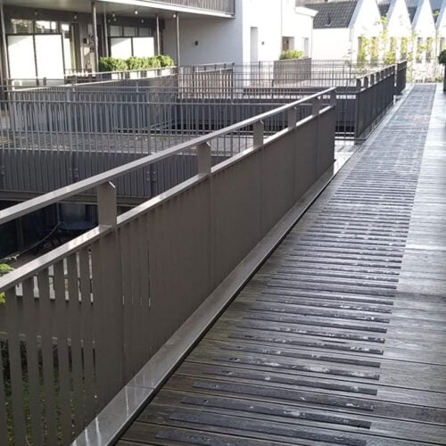 Vlonderstrips installatie VvE Breda Wijngaardhof