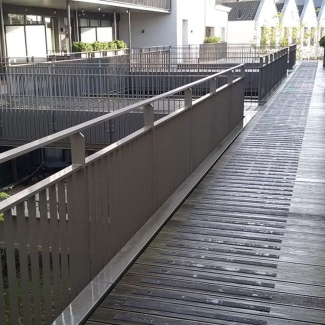 Vlonderstrips installatie VvE Breda Wijngaardhof
