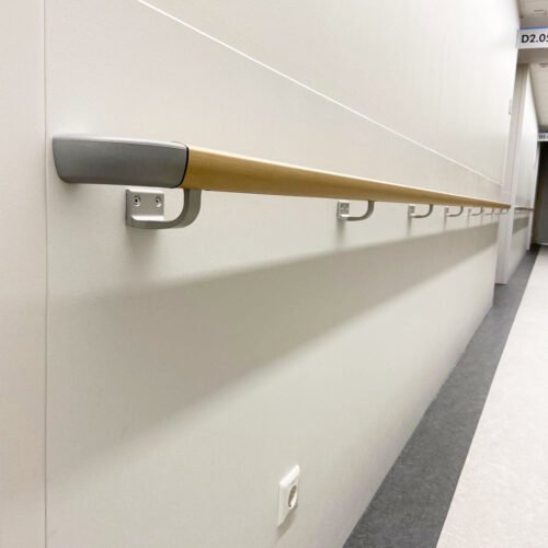 Wandbescherming en leuning