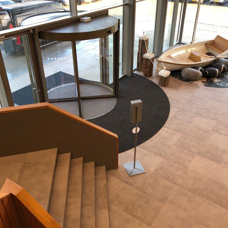 Entreematten installatie Dimensio Almere