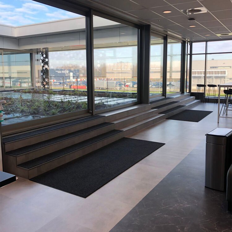 Entreematten installatie Dimensio Almere