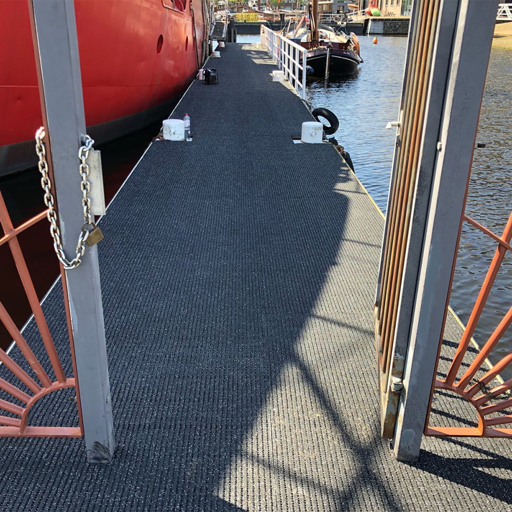 R13 Granulaat Antislip Mat steiger haven Den Helder