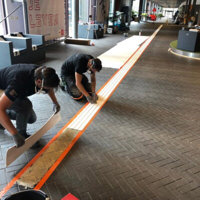 Routegeleiding installatie MBO Hilversum
