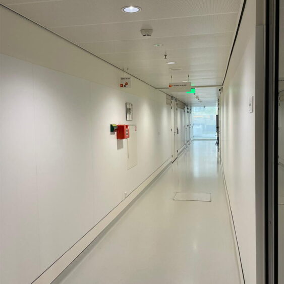 Wandbescherming installatie hoofdkantoor ING Amsterdam