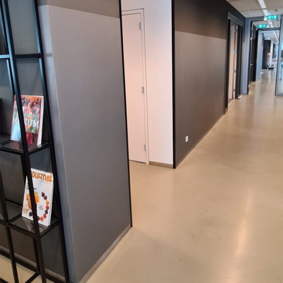 Wandbescherming installatie hoofdkantoor ING Amsterdam