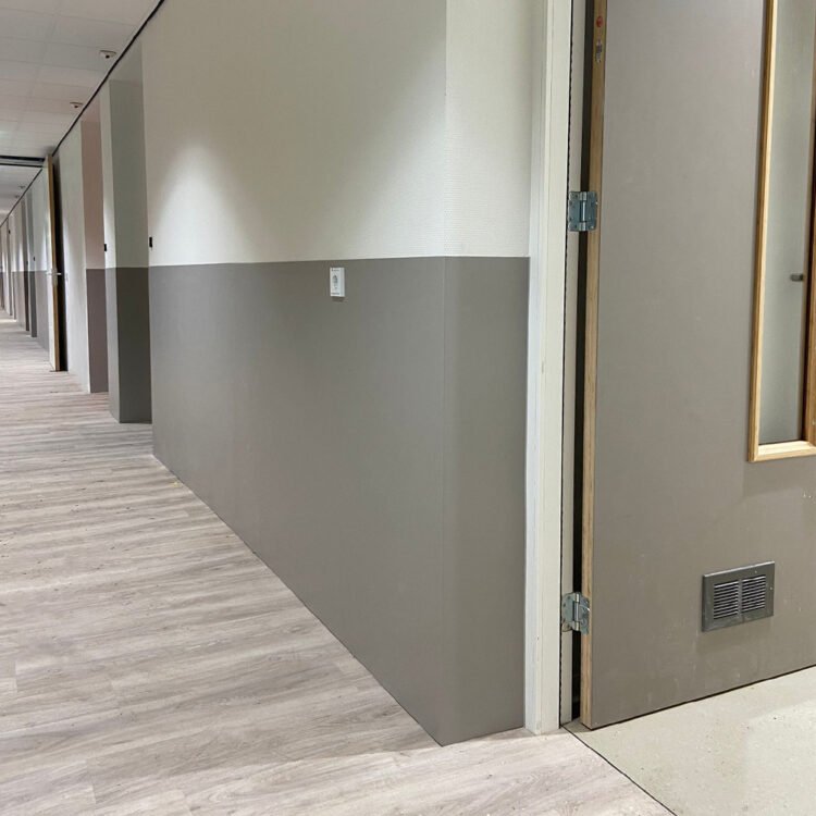Wandbescherming instelling Goutum