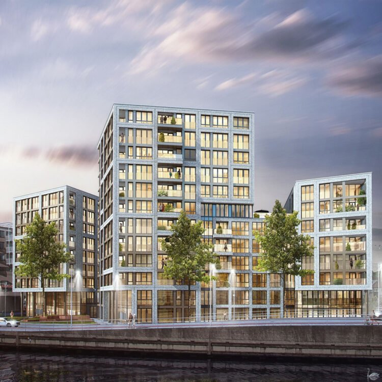 Dockside Alkmaar architectuur beeld