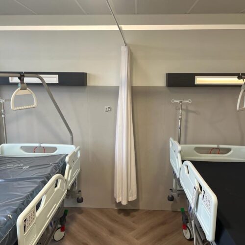 IJsselland ziekenhuis bedden wandbescherming