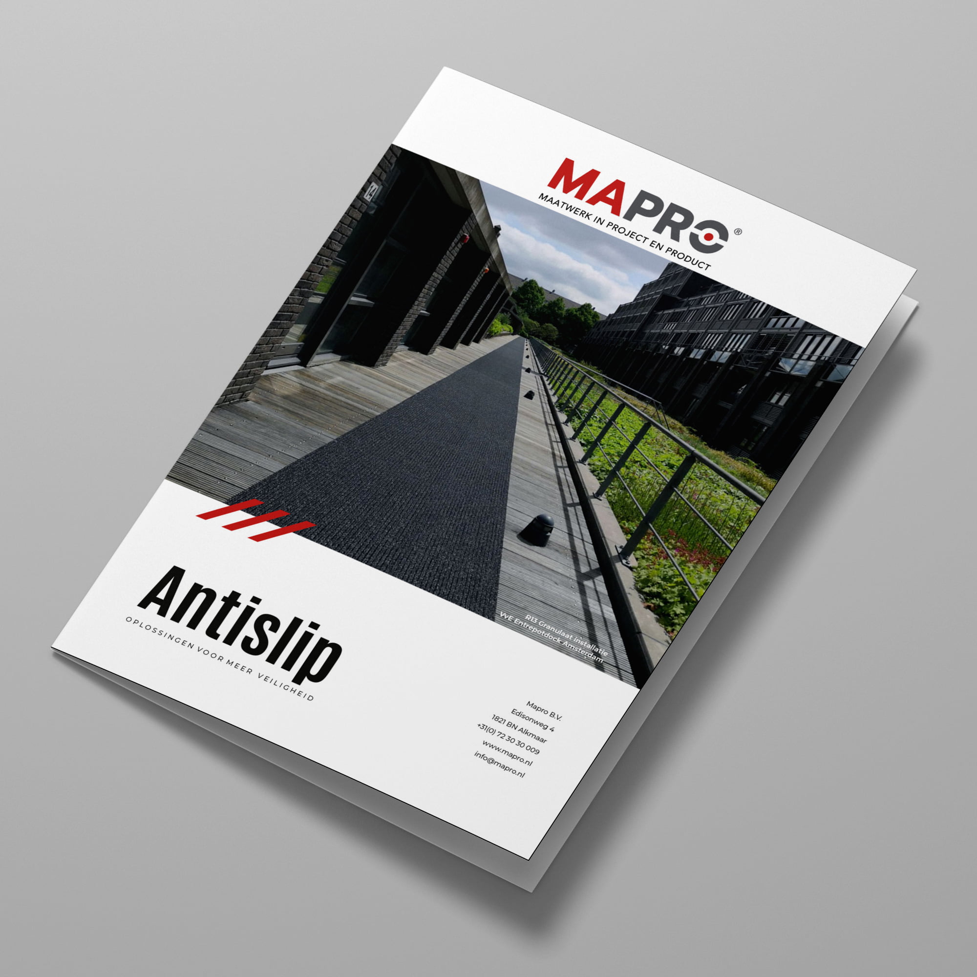 Brochure antislip Mapro