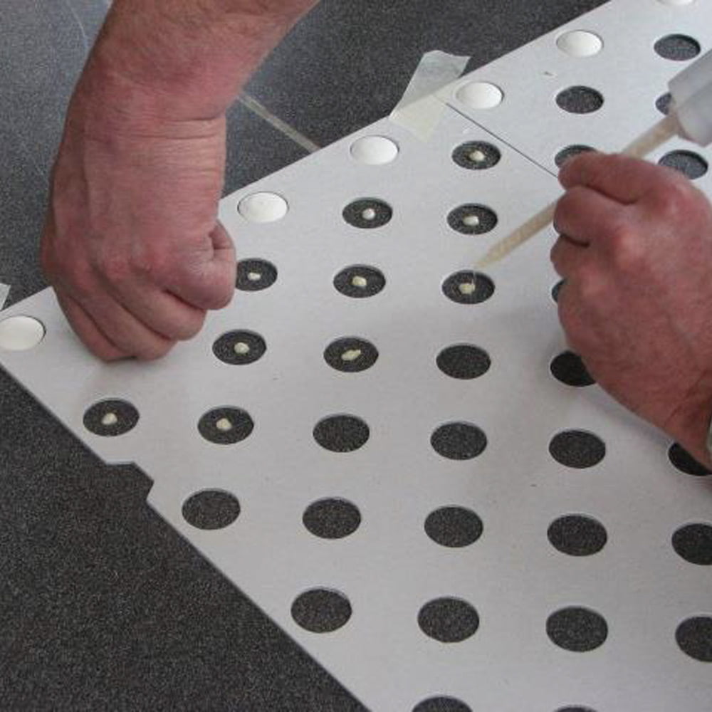 Romdot podotactiele noppen installatie